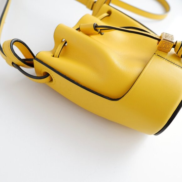 Authentic Preowned Loewe Yellow Nano Leather Balloon Bag - Picture 9 of 16